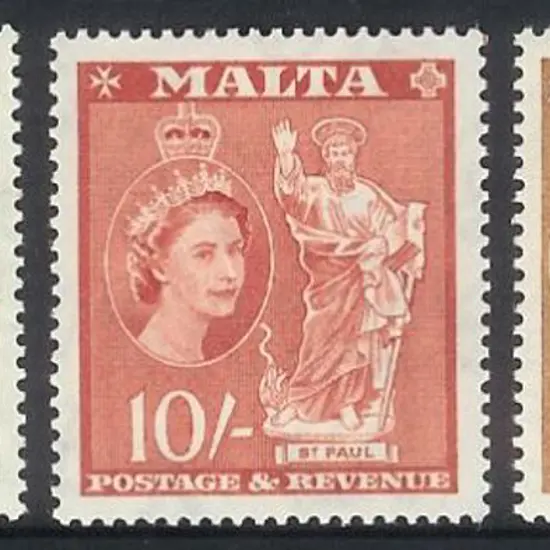 1956/58 ¼d - £1 QEII defins. Set of 17 MLH. SG ...