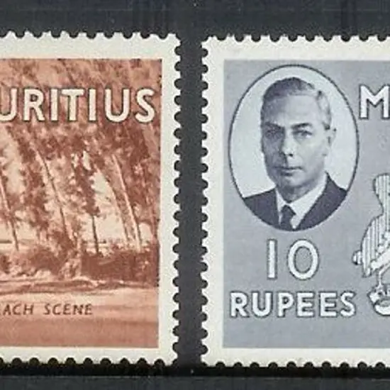 1950 1c - 10r. KGVI defins. Set of 15. MLVH SG ...