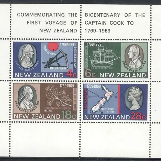 1969 Cook set & M/S both fine MUH. SG 906/9 & ...