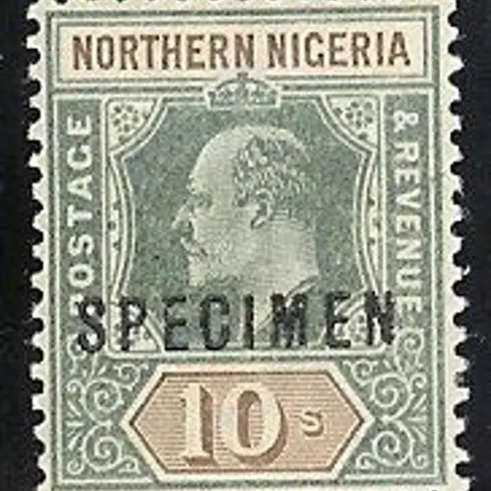 1902 KEVII set of 9 to 10/- overprinted SPECIMEN. ...
