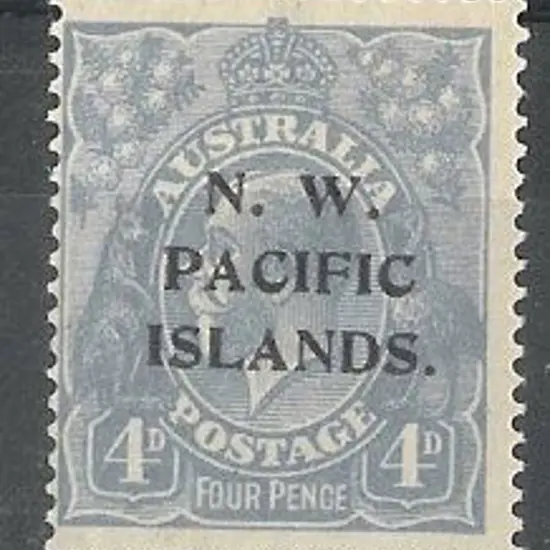 1922 4d ultramarine. Centred left but fresh MVLH. ...