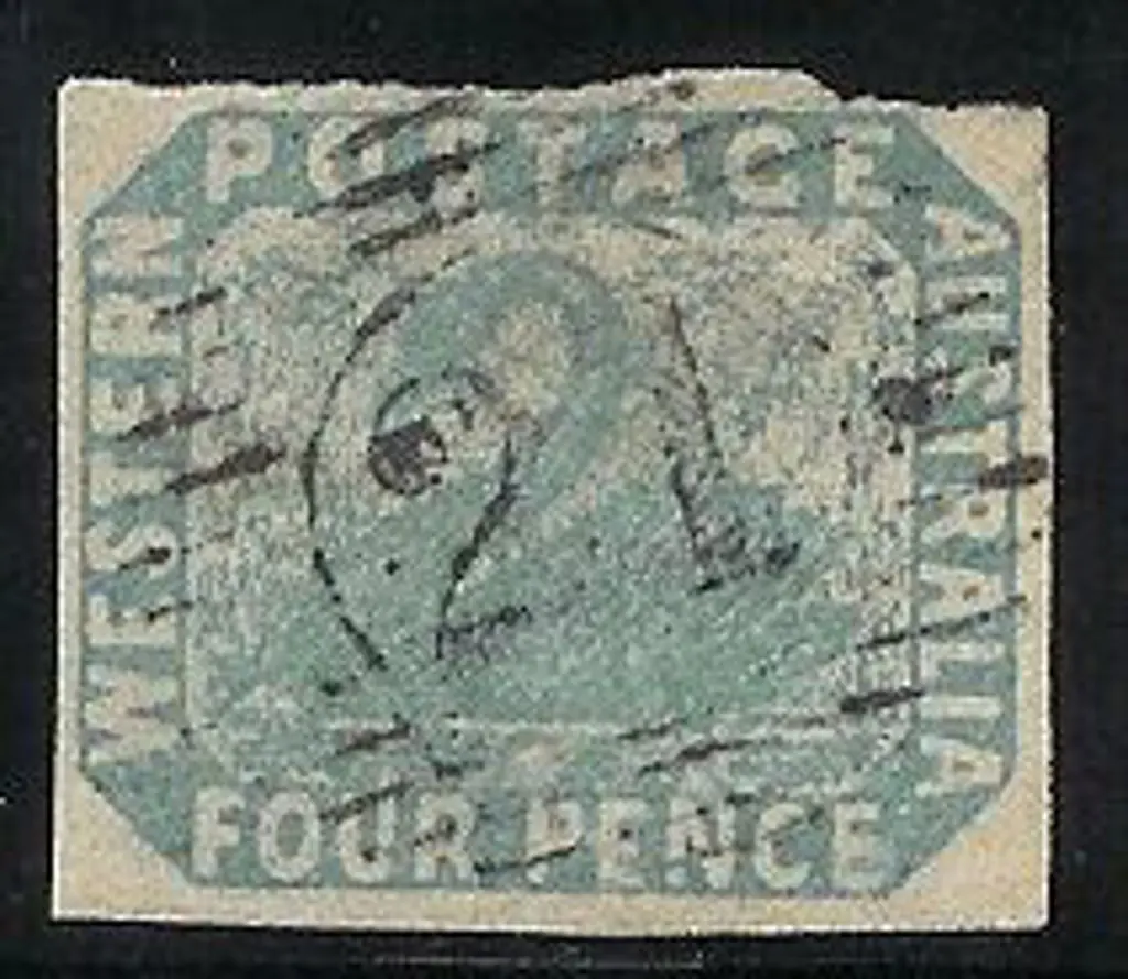 1854 4d Pale blue with Royal Philatelic Society ... Image 1++