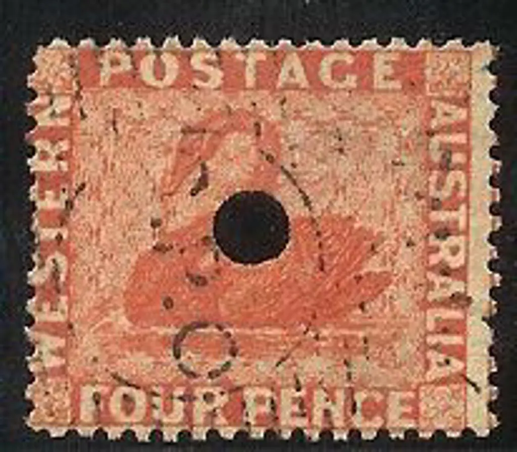1861 4d vermilion swan with 4mm puncture F/U with ... Image 1++