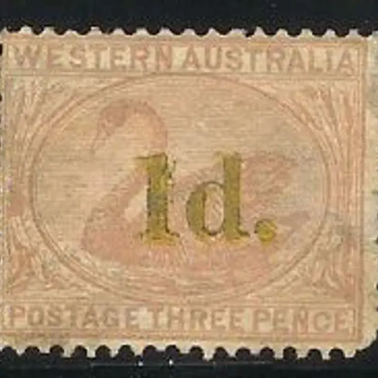 1885 1d surcharge on 3d cinnamon surcharge, SG ...