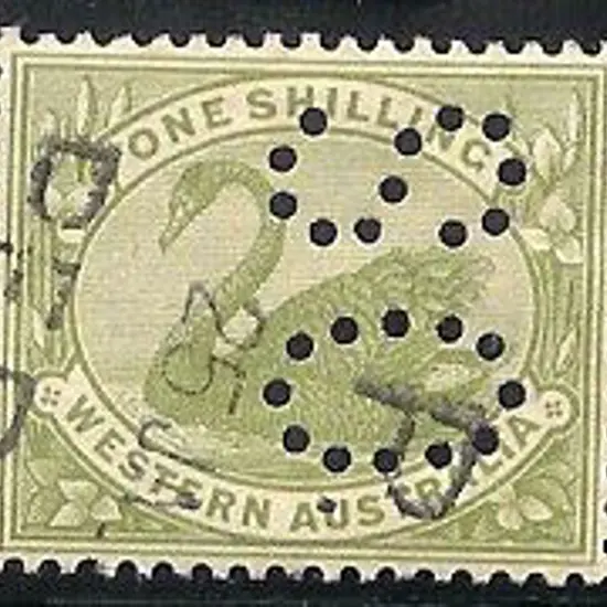 1906/7 6d bright violet & 1/- olive-green WMK W ...