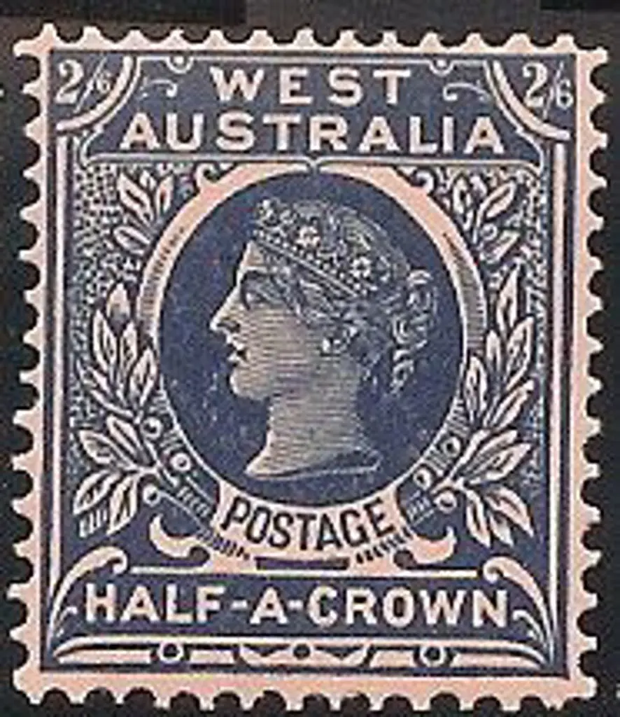1902 2/6d deep blue on rose QV. Fresh MUH. A ... Image 1++