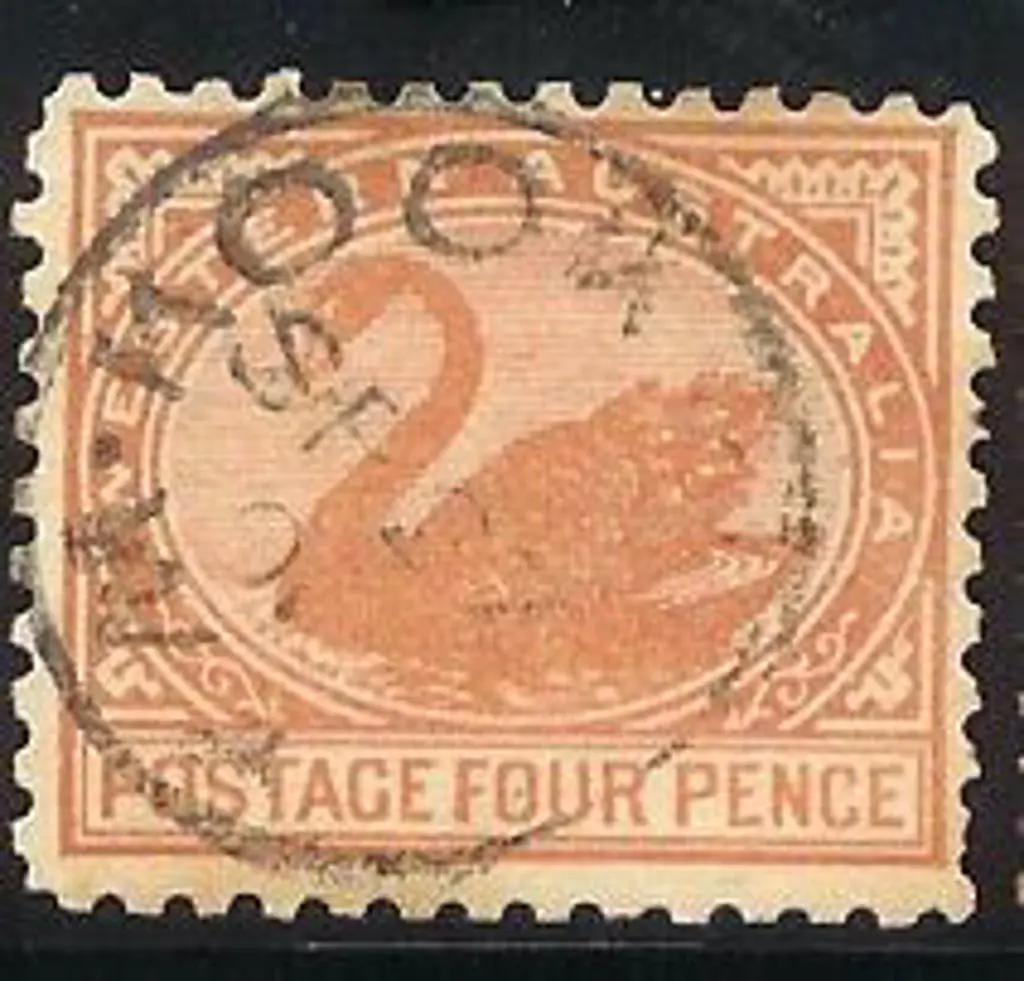 1902 4d chestnut Perf. 11 Wmk V & crown. Fine ... Image 1++
