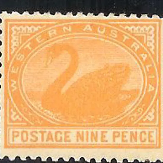 1912 9d orange with upright Crown A Watermark SG ...