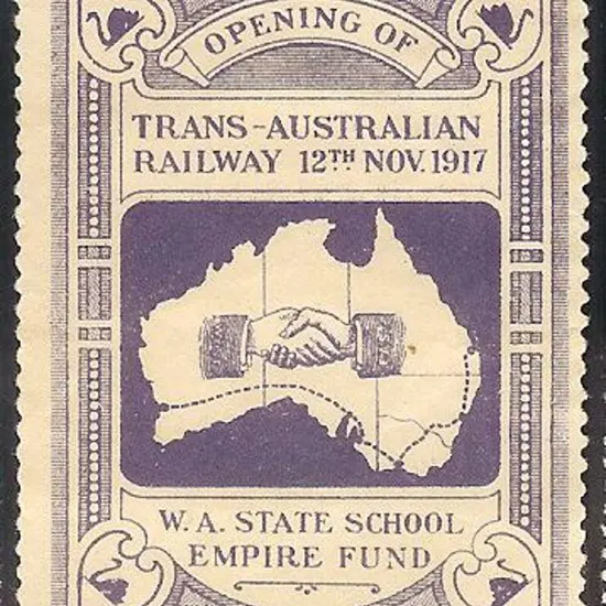 1917 (12 Nov) Opening of Trans-Australian Railway ...
