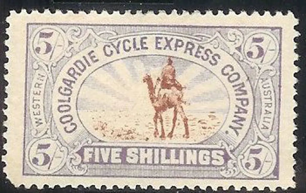 Coolgardie Cycle Express. Scarce, complete camel ... Image 1++
