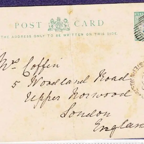 Australind 24 Sept 1896 & 15 bar 17 oblitorator on ...