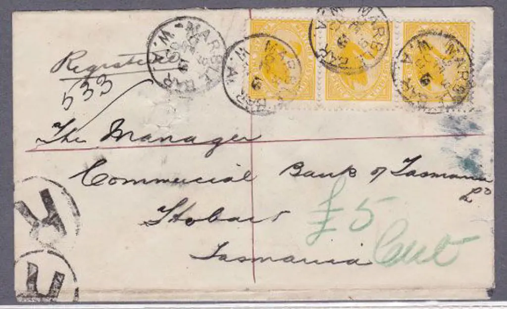 Marble Bar 3b in B. Four strikes dated 19 Dec 1903 ... Image 1++