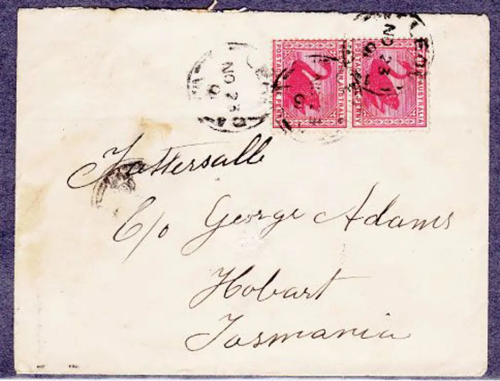 MT LEONORA 3b for 23 Nov 1901. 3 strikes on pair ... Image 1++