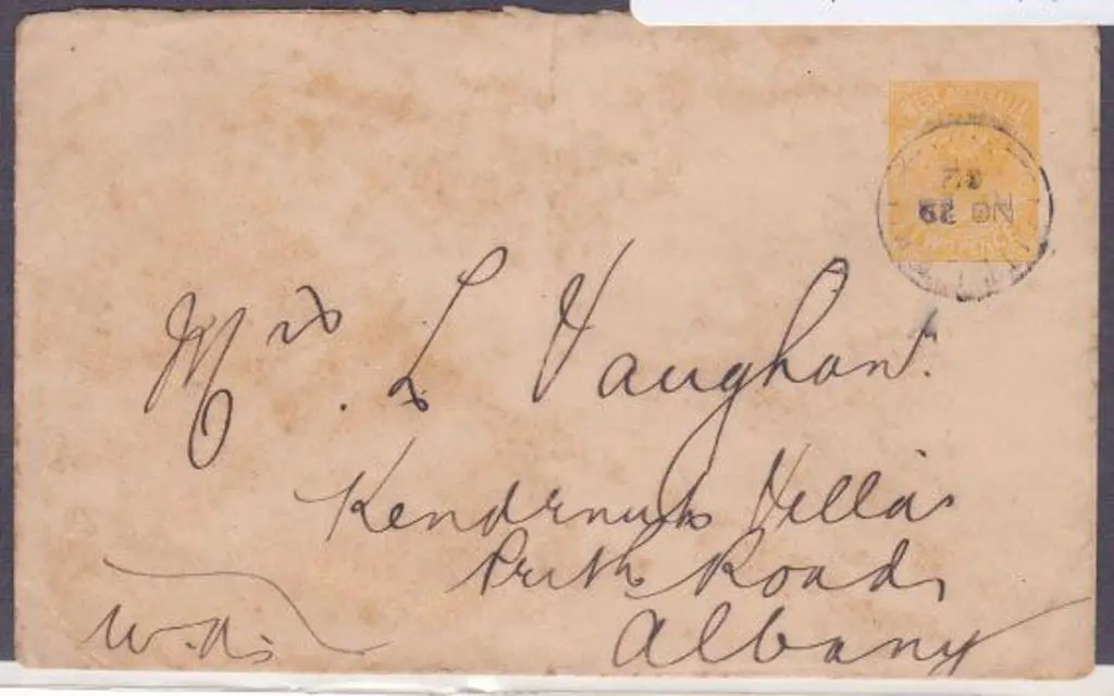 Mullewa 3b 29 Nov 1902 on 2d orange QV env (EN3) ... Image 1++