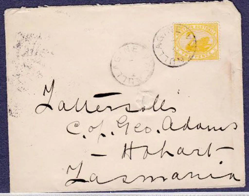 NULLAGINE 3b for 1 Dec 1901. 2 strikes on 2d ... Image 1++