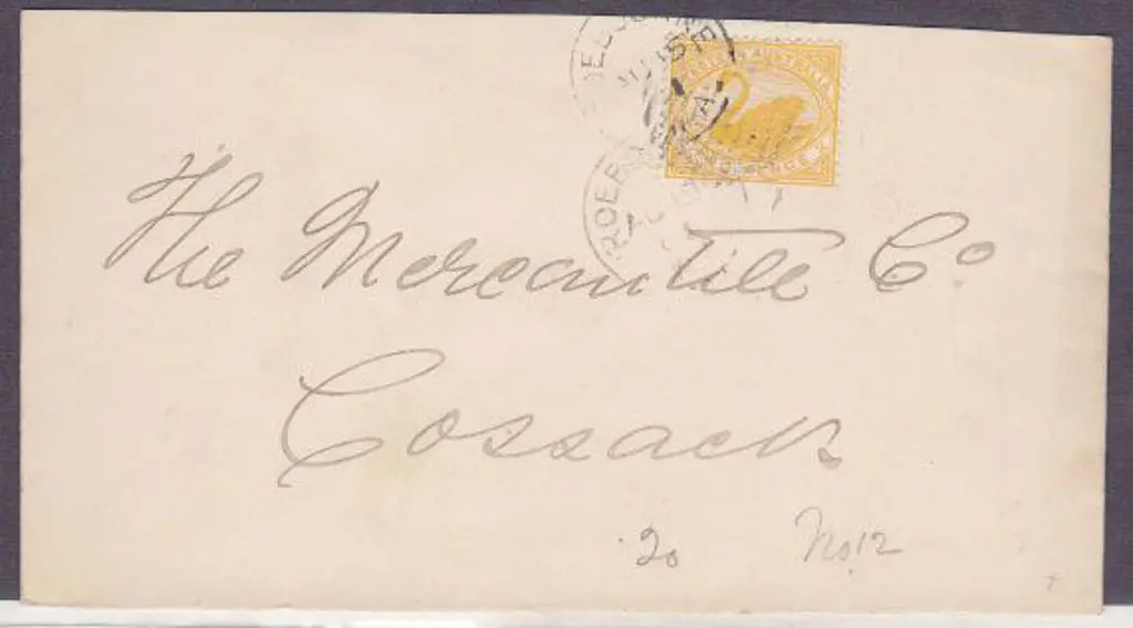 ROEBORNE 3b dated 15 Aug 1901 (2 strikes) with ... Image 1++