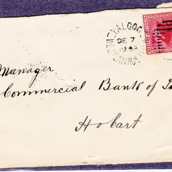 Yalgoo DxPO for 7 Dec 1903 tied to pair 1d carmine ...