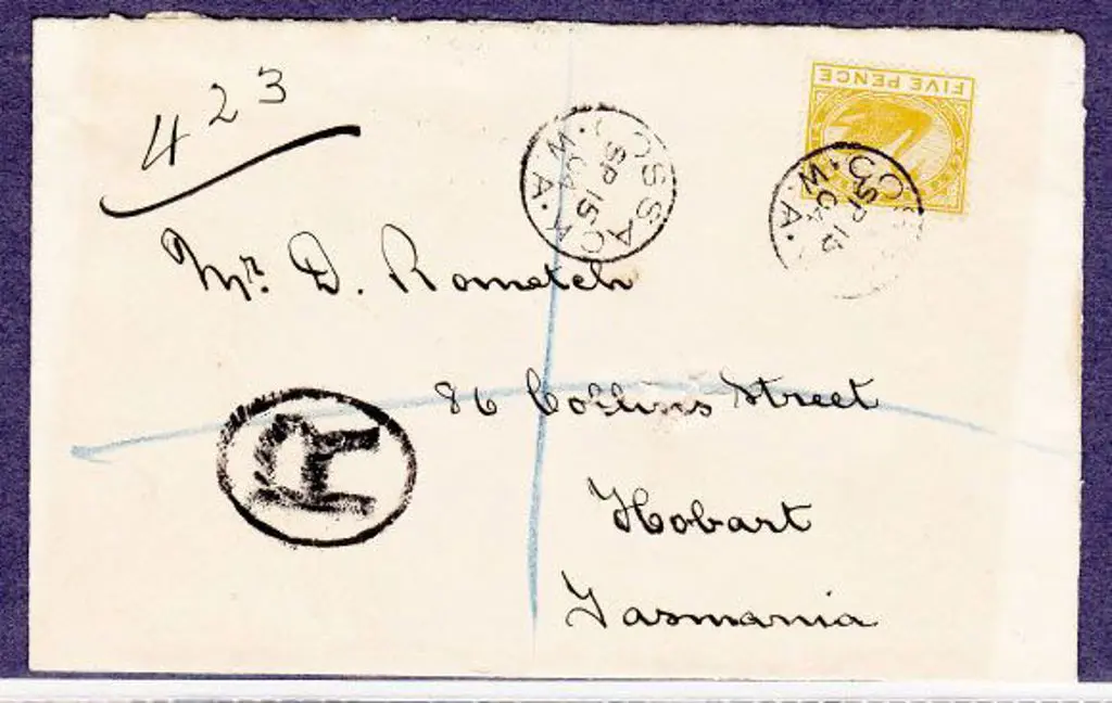 Cossack 3b for 15 Sep 1904 on Registered Tatts ... Image 1++