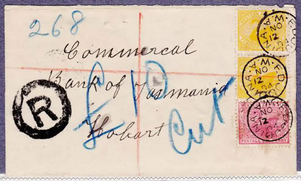 Edjudina 3b dated 12 Nov 1904. Three crisp & clear ... Image 1++