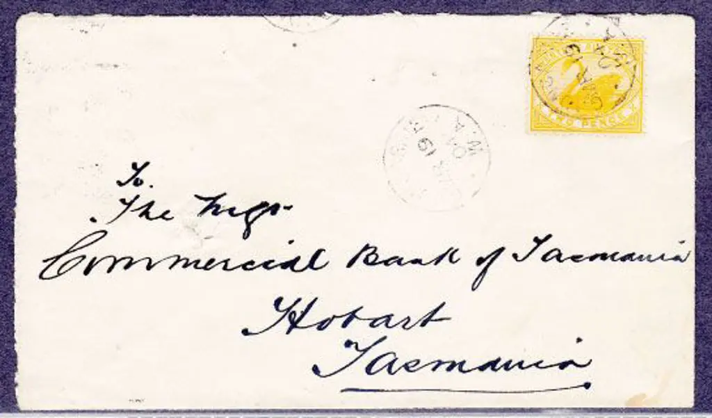 Goongarrie 3b with two 19 Mar 1904 cds's on 2d ... Image 1++