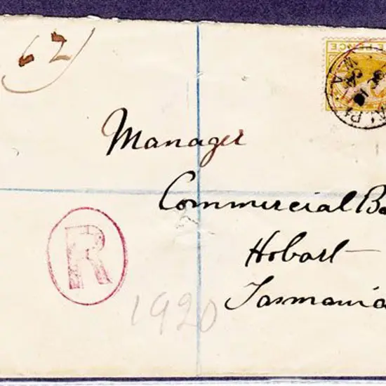 Kurnalpi 3b dated 16 October 1904 tied to 5d swan ...
