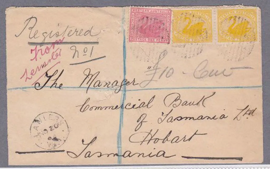 Lawlers 3b dated 20 Nov 1904 with DO-10 tied to 1d ... Image 1++