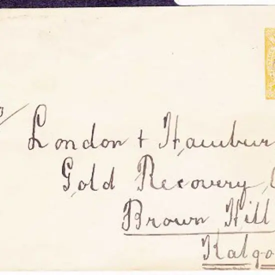 Murrinmurrin 3b for 5 Oct 1904 on 2d orange env ...