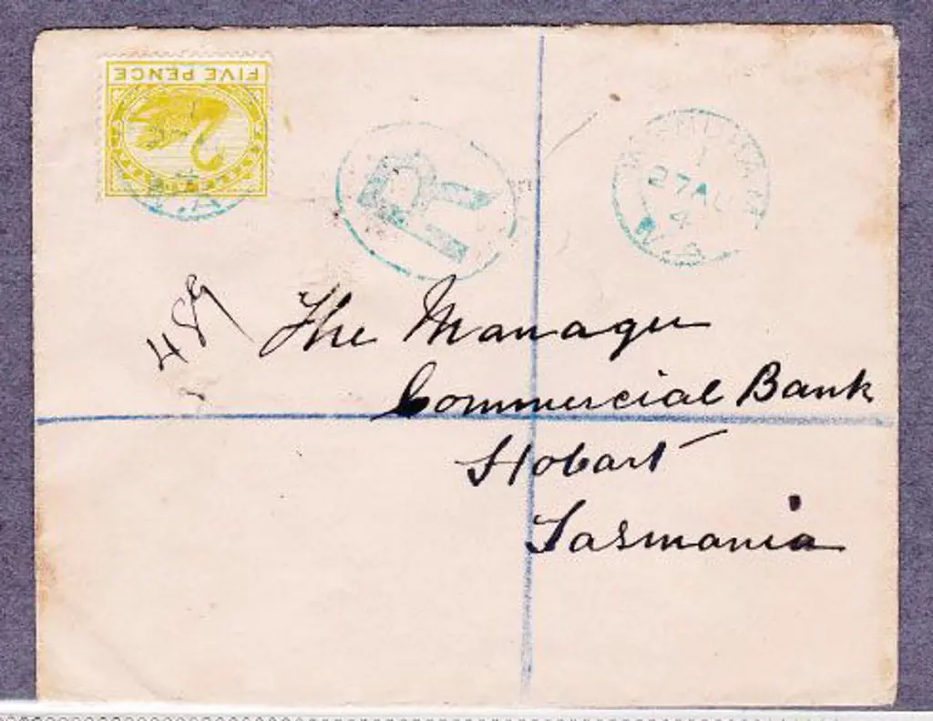 Wyndham 3b in 1 in blue for 27 Aug 1904 on ... Image 1++