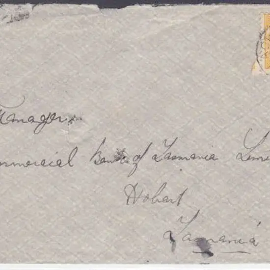 Black Range 3b dated 30 Nov 1905 tied to 2d yellow ...