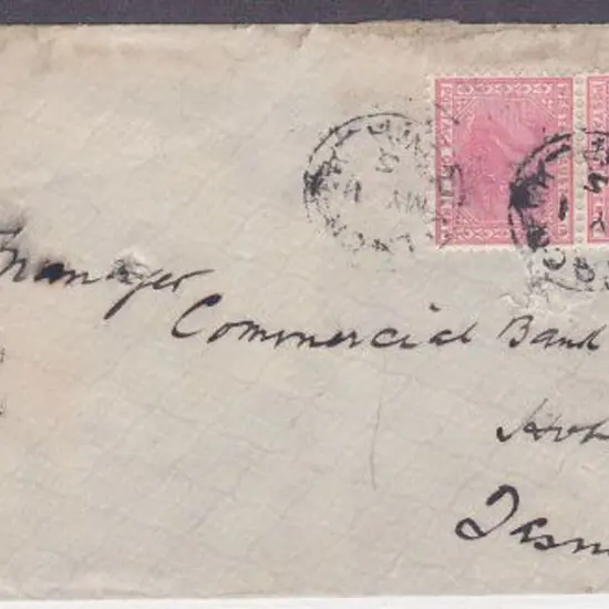 Halls Creek 3b dated 1 May 1905 tied to pair of 1d ...