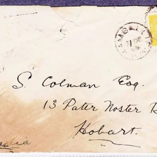 Kamballie 3b on Tatts cover dated 31 Dec 1906 & ...