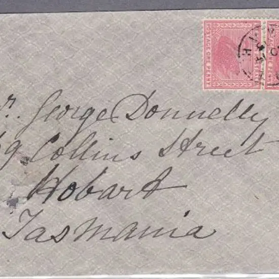 South Perth 3b for 14 Nov 1905. Single strike on ...