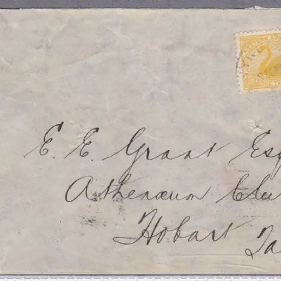 Wyndham D27 for 28 Sep 1906 on Tatts cover with 2d ...