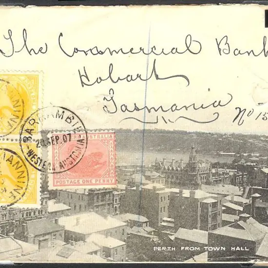 Barrambie A25 (R1) dated 20 Sep 1907. One strike ...
