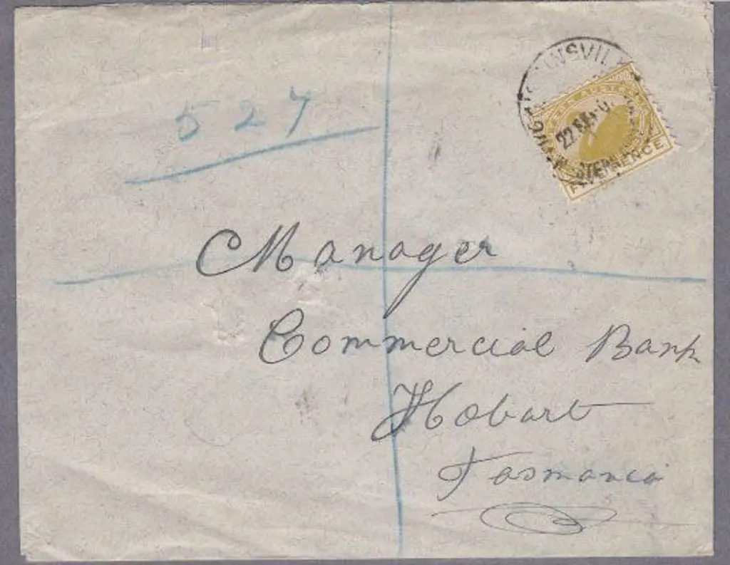 Higginsville A25 on Regisitered Tatts cover dated ... Image 1++