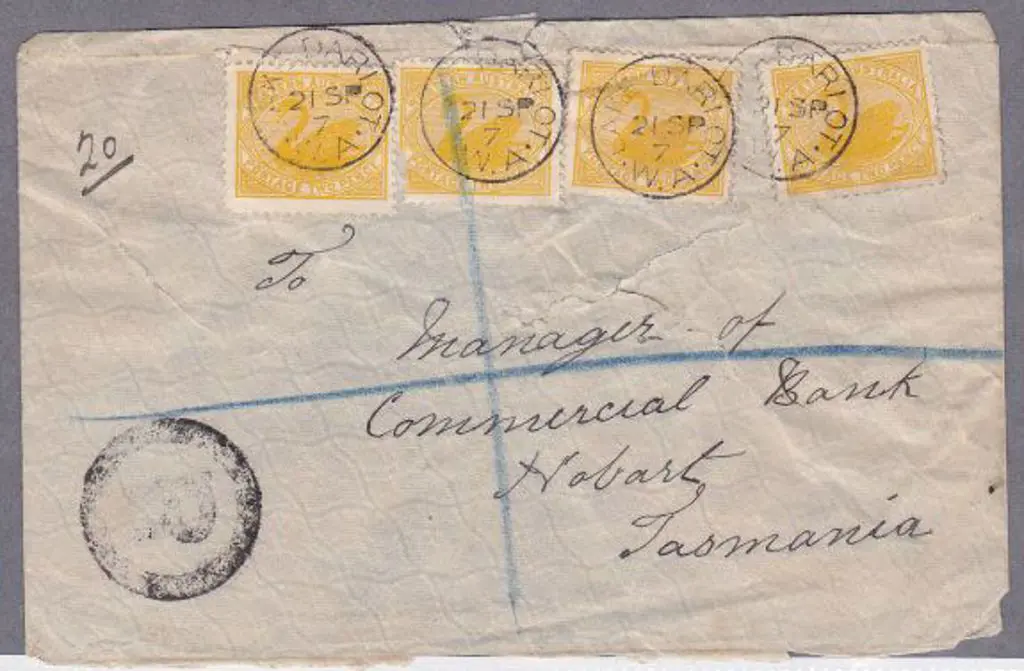 Lake Darlot 3b for 21 Sep 1907. 4 strikes tied to ... Image 1++