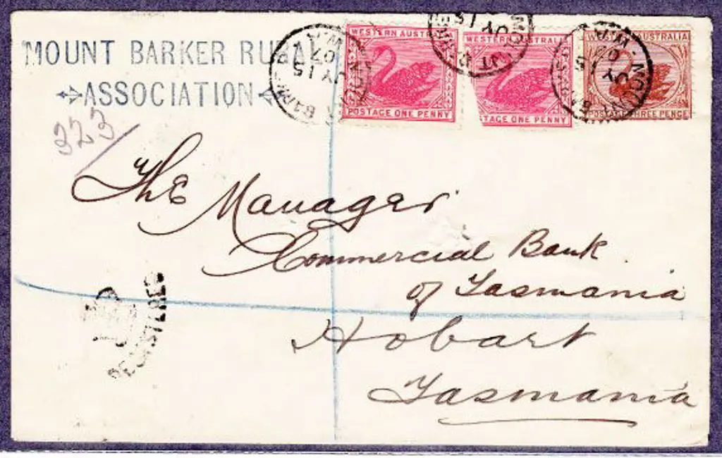 Mount Barker 3b dated 15 Jul 1907. Three strikes ... Image 1++