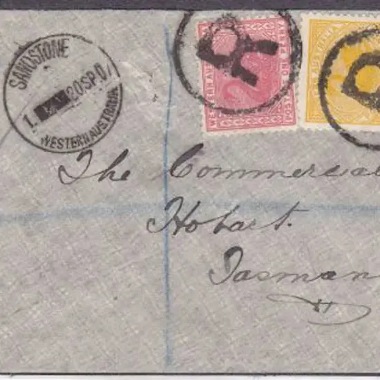 Sandstone A26T for 20 Sep 1907 on Registered Tatts ...