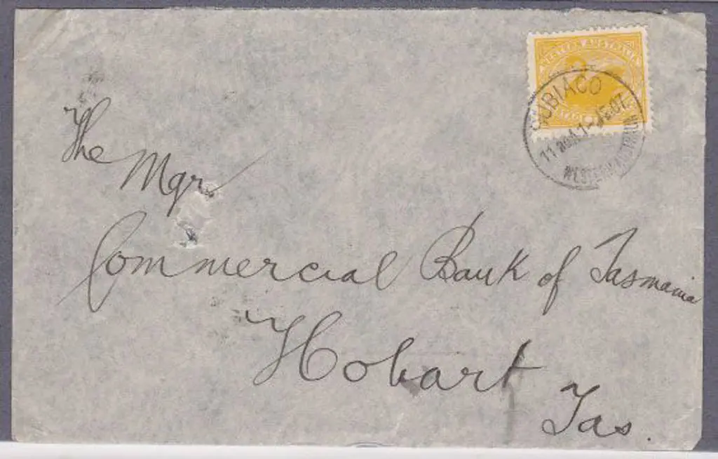 Subiaco A25T (R2) dated 1 Jun 1907 tied to 2d ... Image 1++