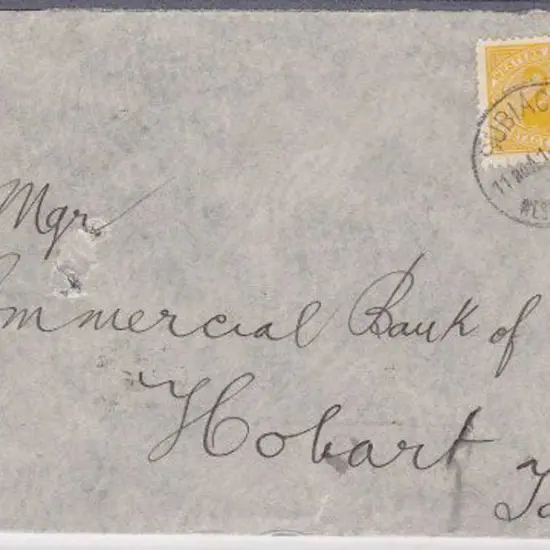 Subiaco A25T (R2) dated 1 Jun 1907 tied to 2d ...