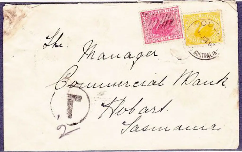 Wodgina A25 dated 8 Jul 1907 with unrecorded DO-10 ... Image 1++