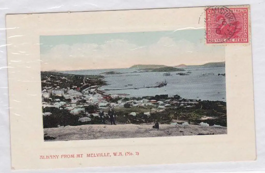 Albany from Mt. Melville, WA (No 2) Published by ... Image 1++