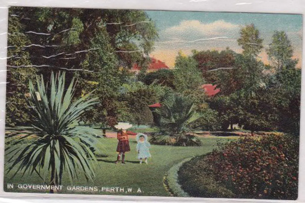 In Government Gardens, Perth WA. Austral Colour. ... Image 1++