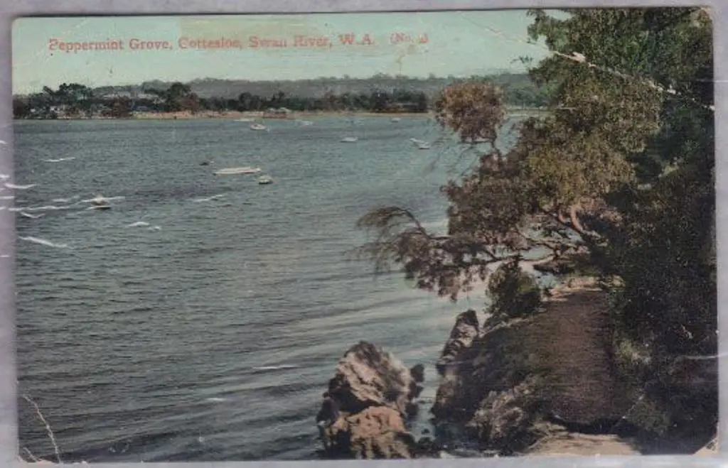 Peppermint Grove, Cottesloe, Swan River, WA (No. ... Image 1++