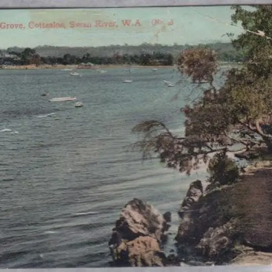 Peppermint Grove, Cottesloe, Swan River, WA (No. ...