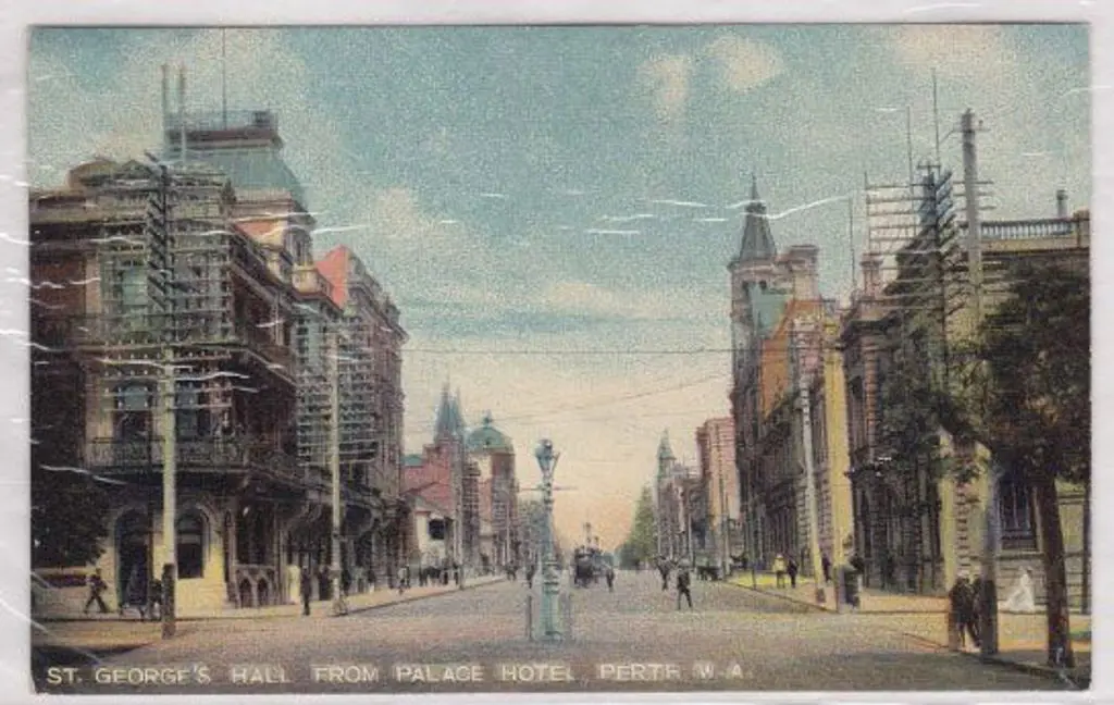 St George's Hall from Palace Hotel, Perth WA. ... Image 1++