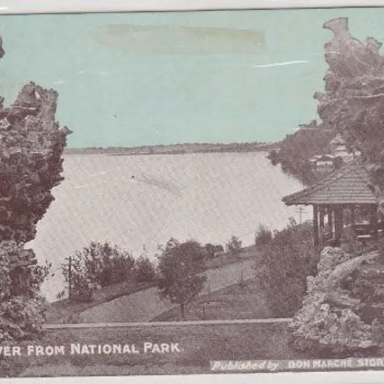 Swan River from National Park. Published by Bon ...