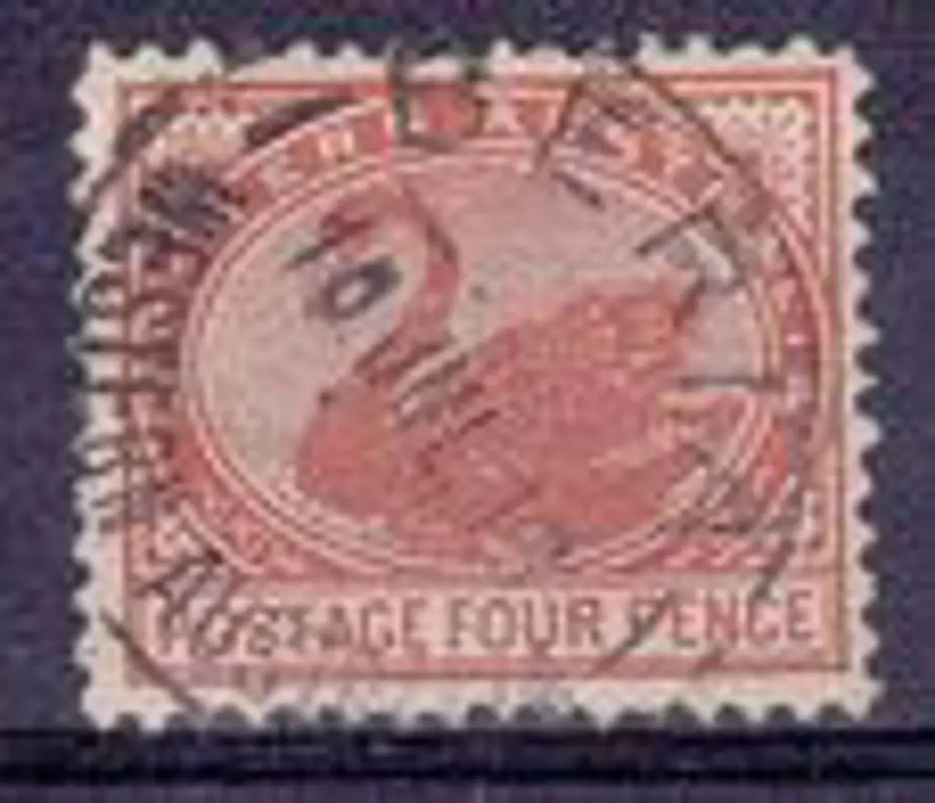 Beria A25  90% tie to late use 4d brown swan 10 ... Image 1++
