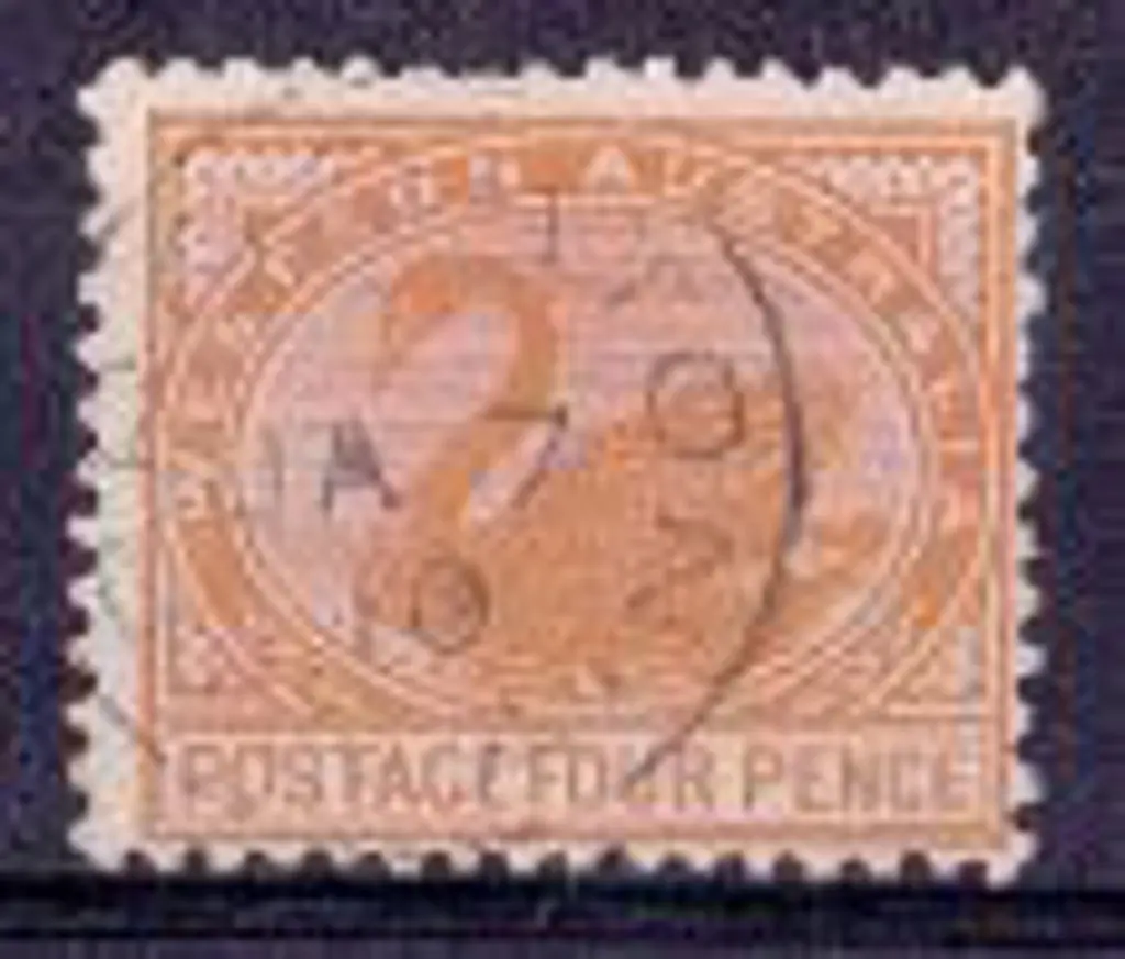 Brookton 3b  Full cds on 4d orange/brown swan 7 ... Image 1++