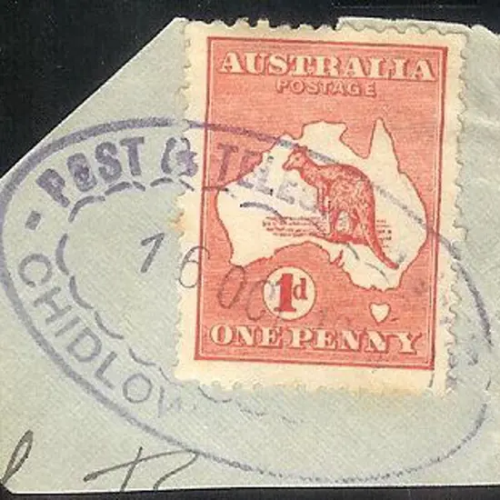 Chidlows Well Post & Telegraph Office oval ORS 3. ...